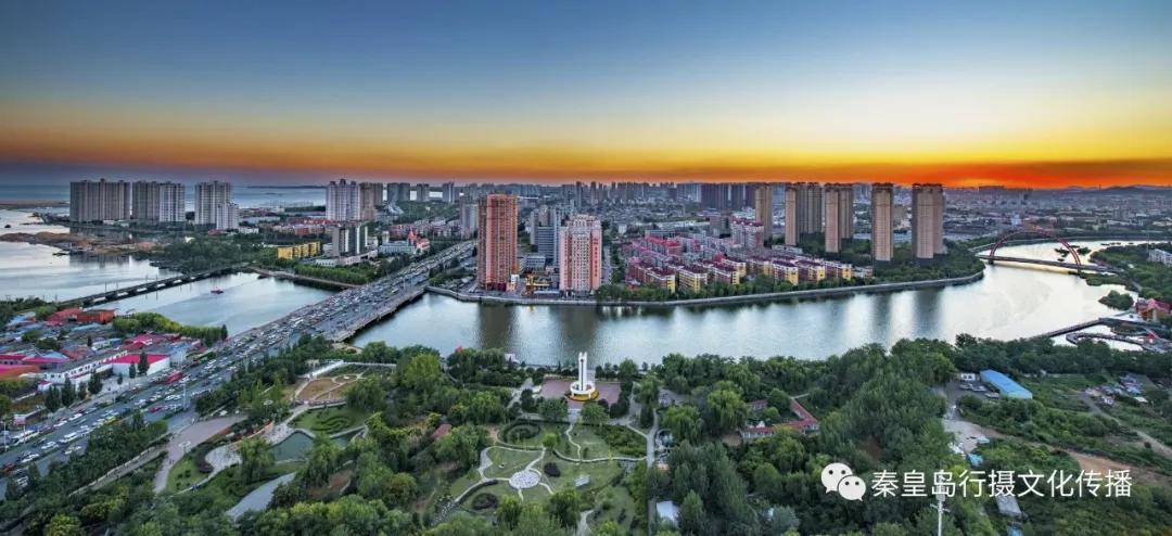 秦皇岛秋天美景,秦皇岛秋天落日和晚风