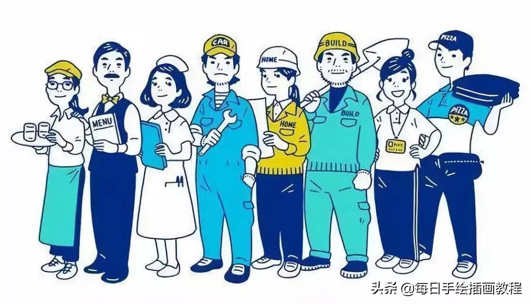 日本大师画插画,日本风格诡异插画