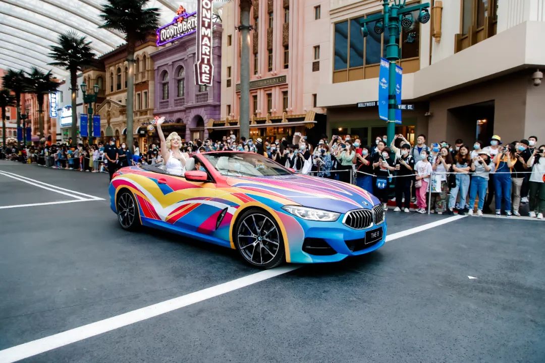 抢先体验宝马,北京环球影城宝马