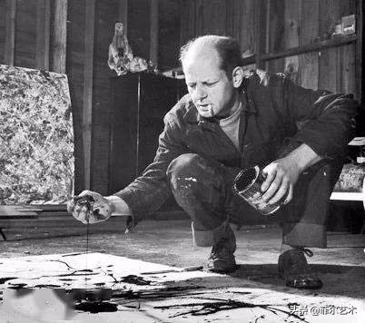 丹麦画家蒙森德风景油画作品欣赏,荷兰画家德库宁的油画作品无题