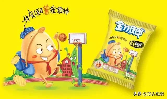有创意的薯片包装,薯片包装风格