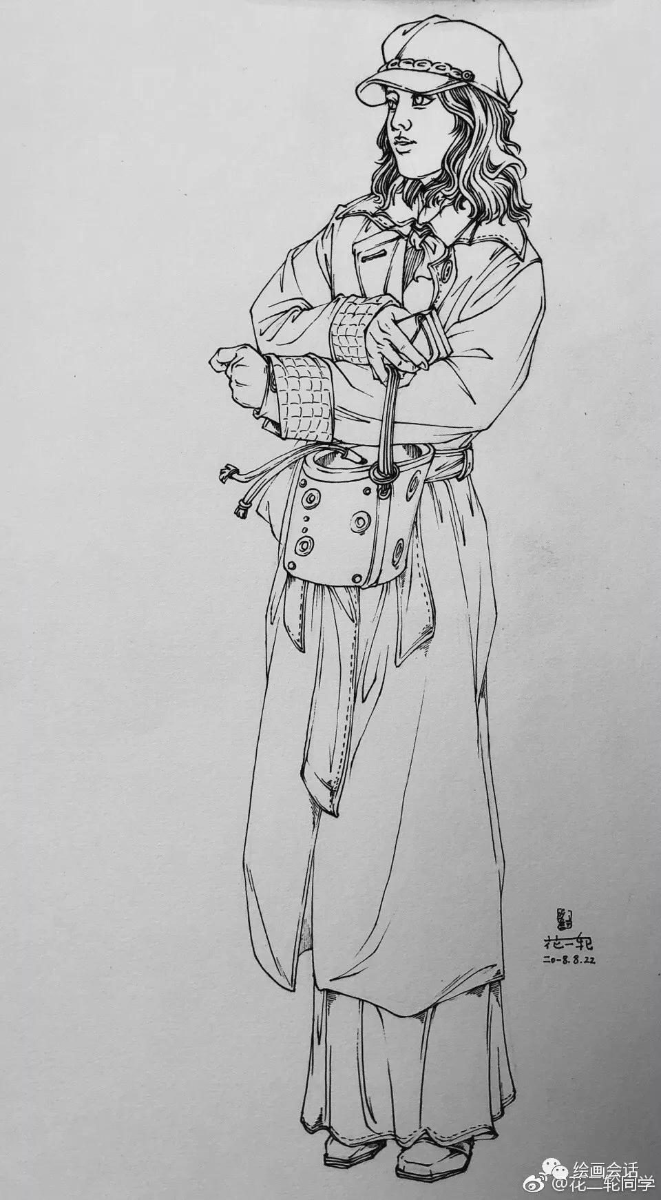 简单钢笔山水速写临摹图片,钢笔速写临摹推荐