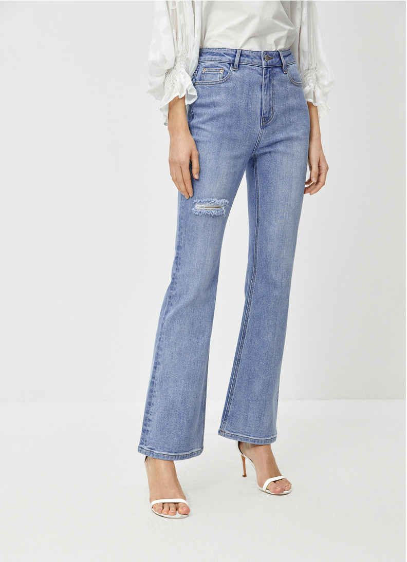 白裤子阔腿裤搭什么上衣好看夏季,穿阔腿裤穿什么牛仔裤好看