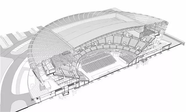 武汉光谷国际网球中心旋风球场