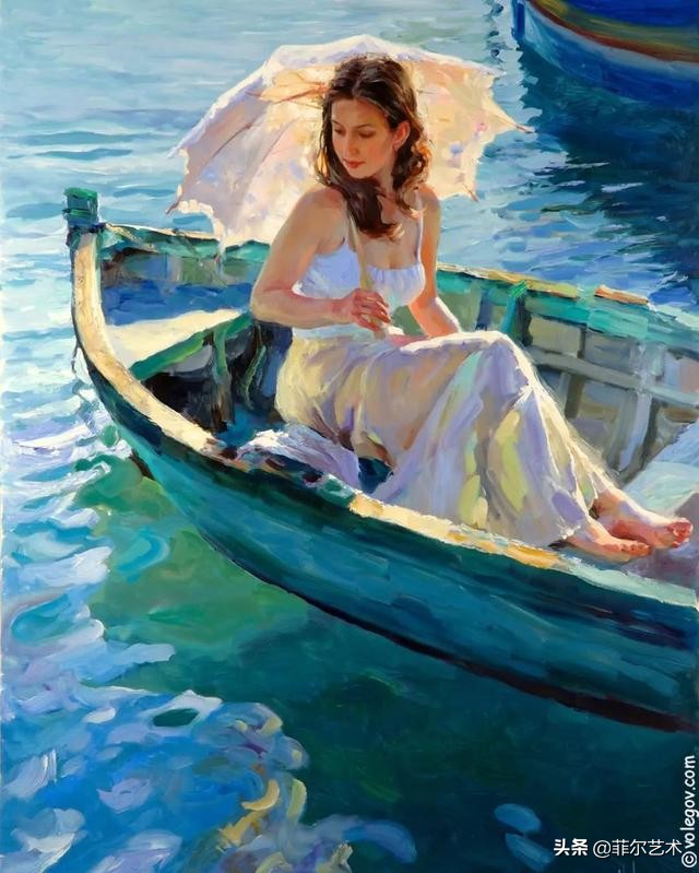「经典油画」超美超性感的俄罗斯女郎人体油画欣赏