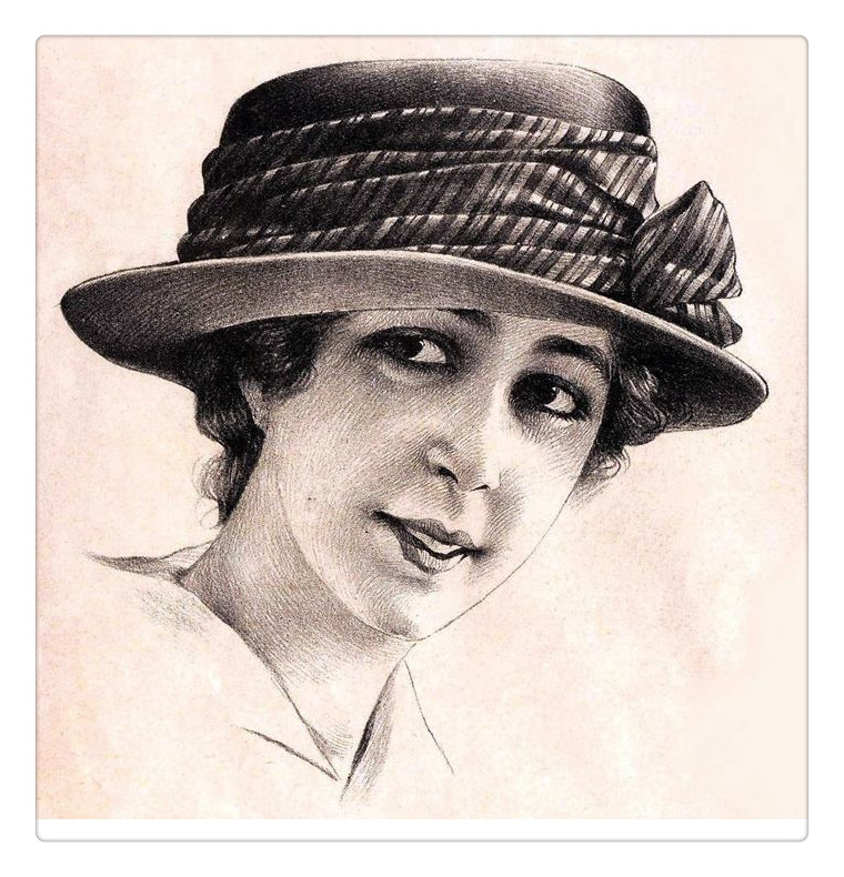 戴帽子的女人给人的感觉,戴帽子好看的姑娘