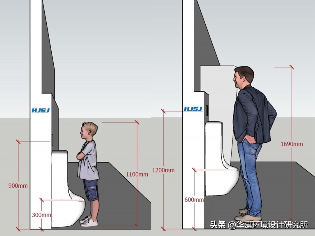 小便器设计布局,小便器安装技术交底