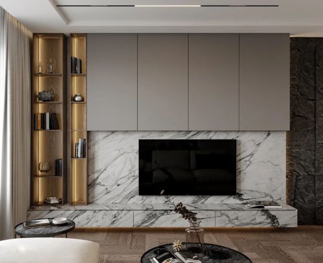 2020最漂亮电视背景墙300元,30个最美电视背景墙案例