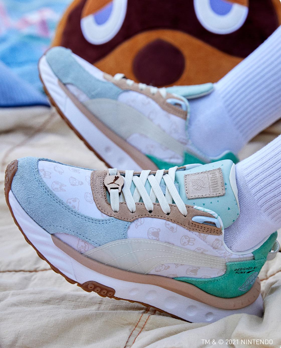 狸克扩展商业帝国！动物森友会限定PUMA运动鞋9月开启预订