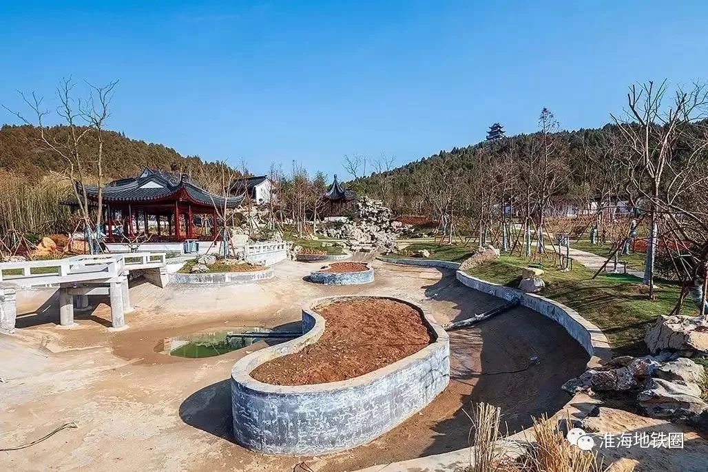 南区人有福了!徐州两大山体公园开放!瀑布、壁画、花……