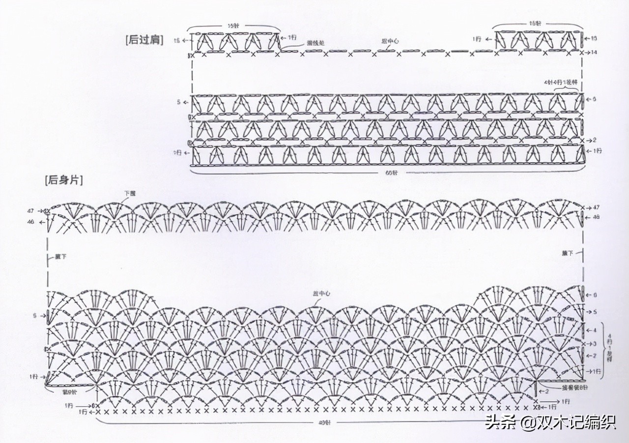 宝宝套装毛衣编织图解教程,宝宝编织套装0到3岁