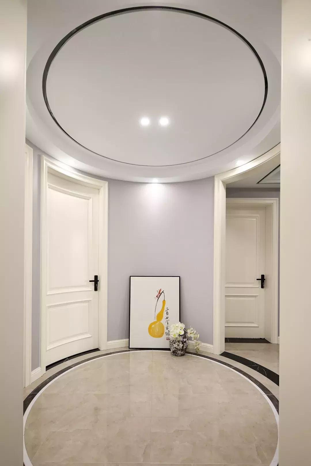 中式简美混搭效果图,现代中式时尚风格装修全屋效果图