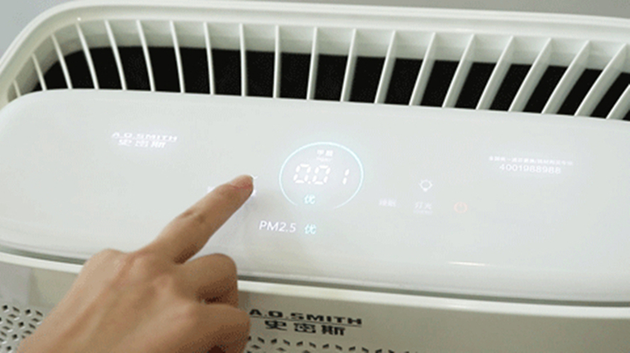 史密斯除甲醛空气净化器使用说明,ao史密斯空气净化器除甲醛测评