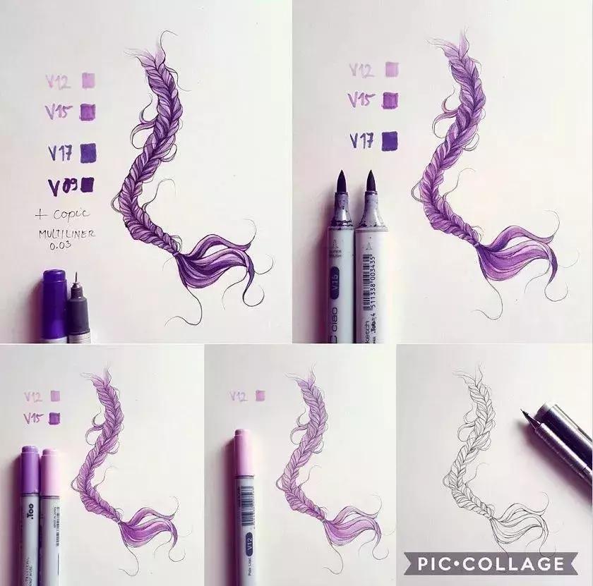 干货马克笔使用终极技巧,马克笔干货教学