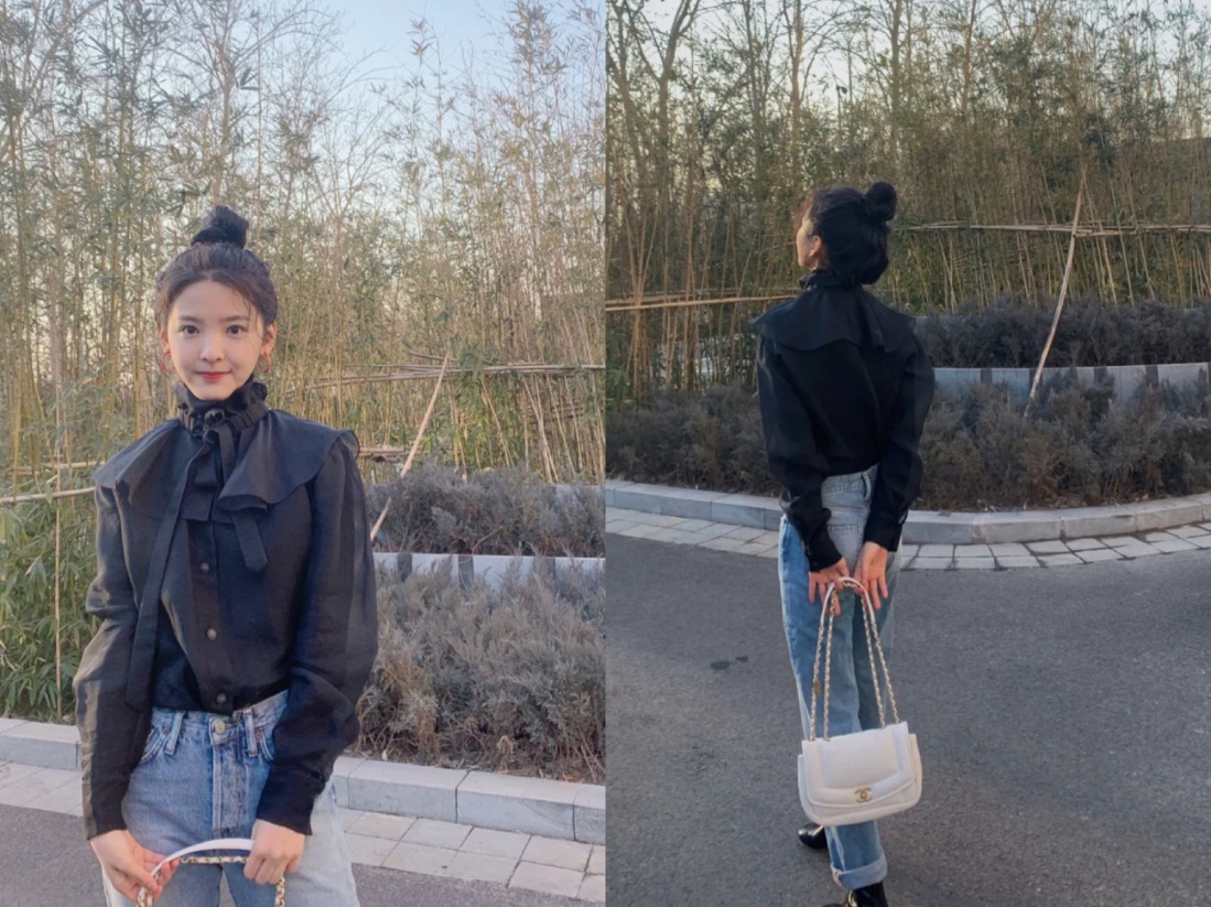 章若楠其他女明星同框,章若楠的风格适合哪类女生