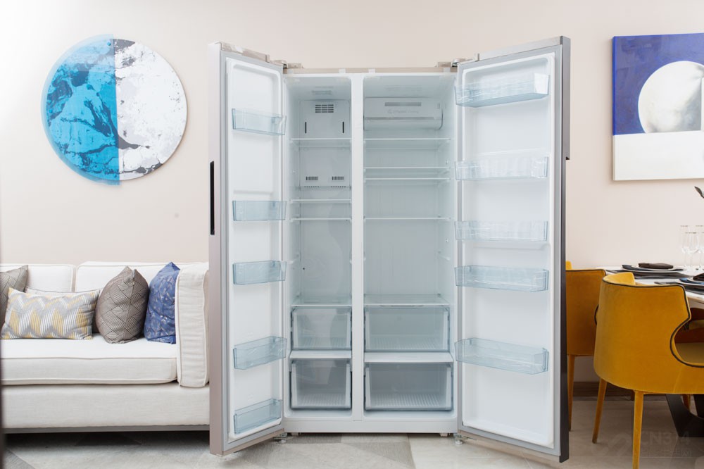 美的541超薄十字冰箱是双循环吗,美的冰箱541怎样