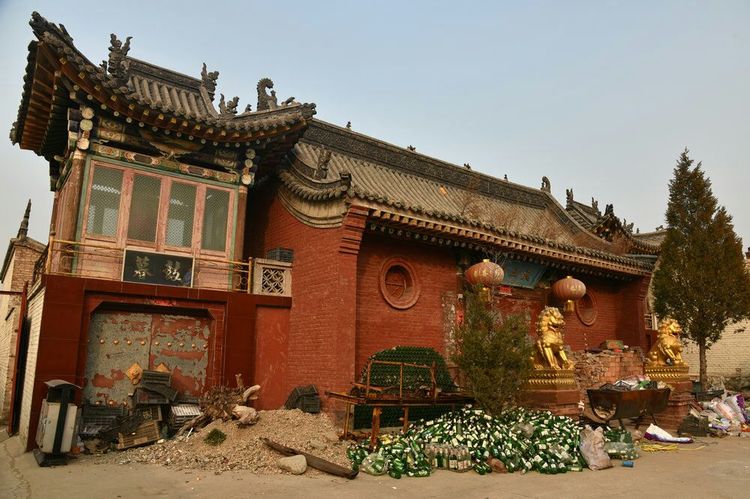 乡村古寺庙,五一家乡山顶寺庙一游