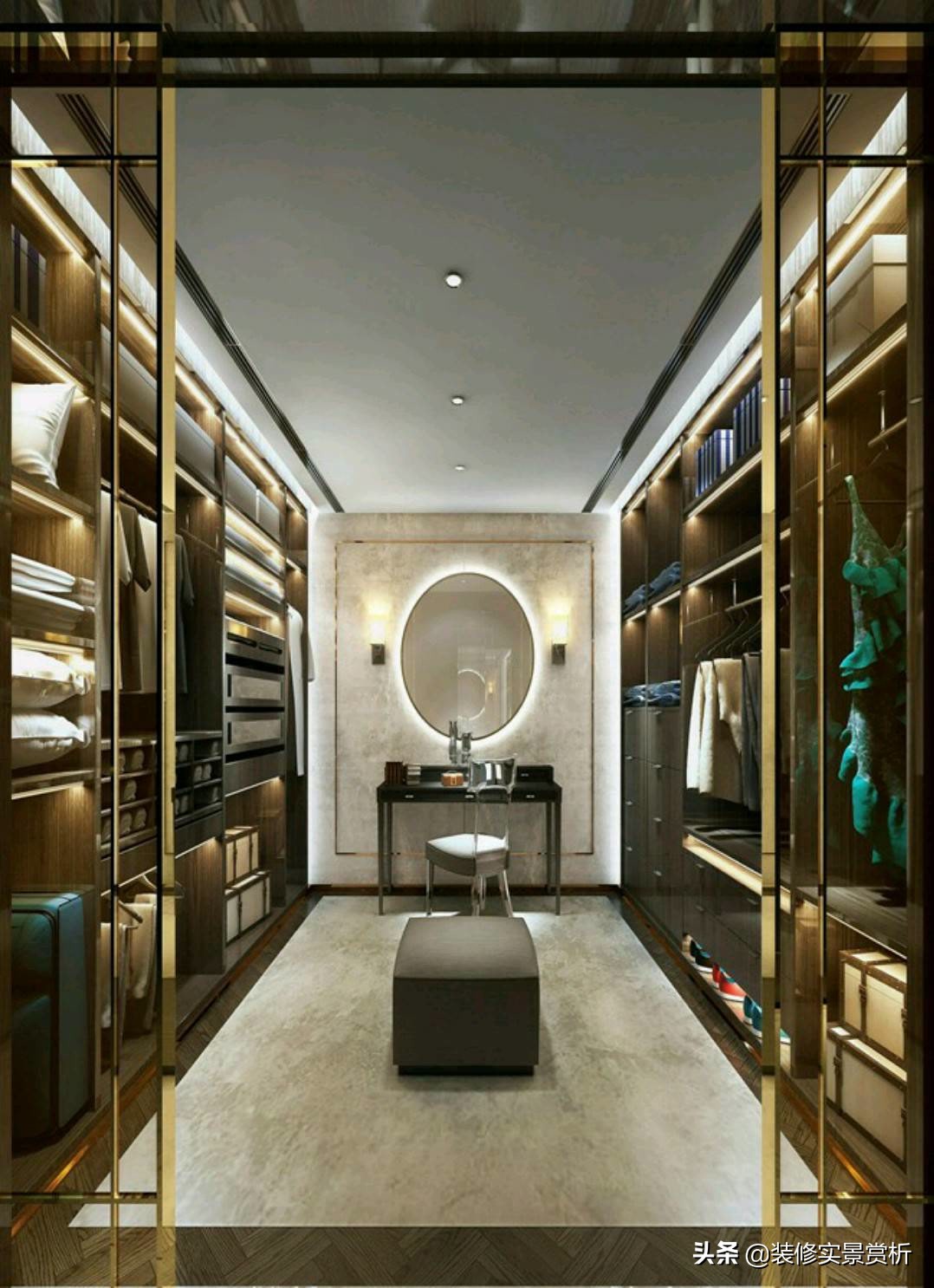 15平米女生的衣帽间图片,仙女必备衣帽间