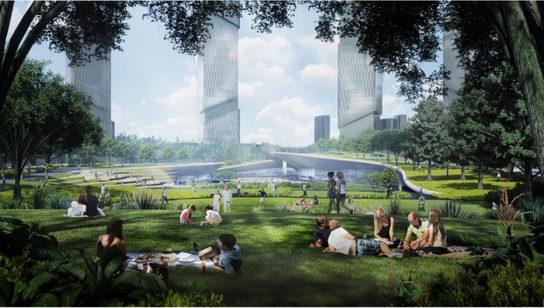 天府新区招商人字绿廊,天府新区人字绿廊规划图