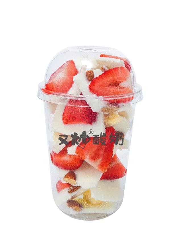 萌牛炒酸奶夏季解暑必备,夏日清爽的炒酸奶后期做法