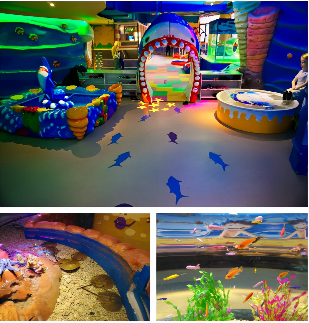 去不了海就去海洋馆,去不了大海就去海底世界