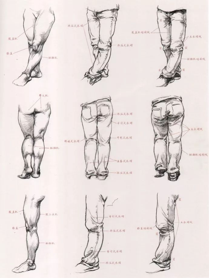 大块衣褶画法,衣褶不好看