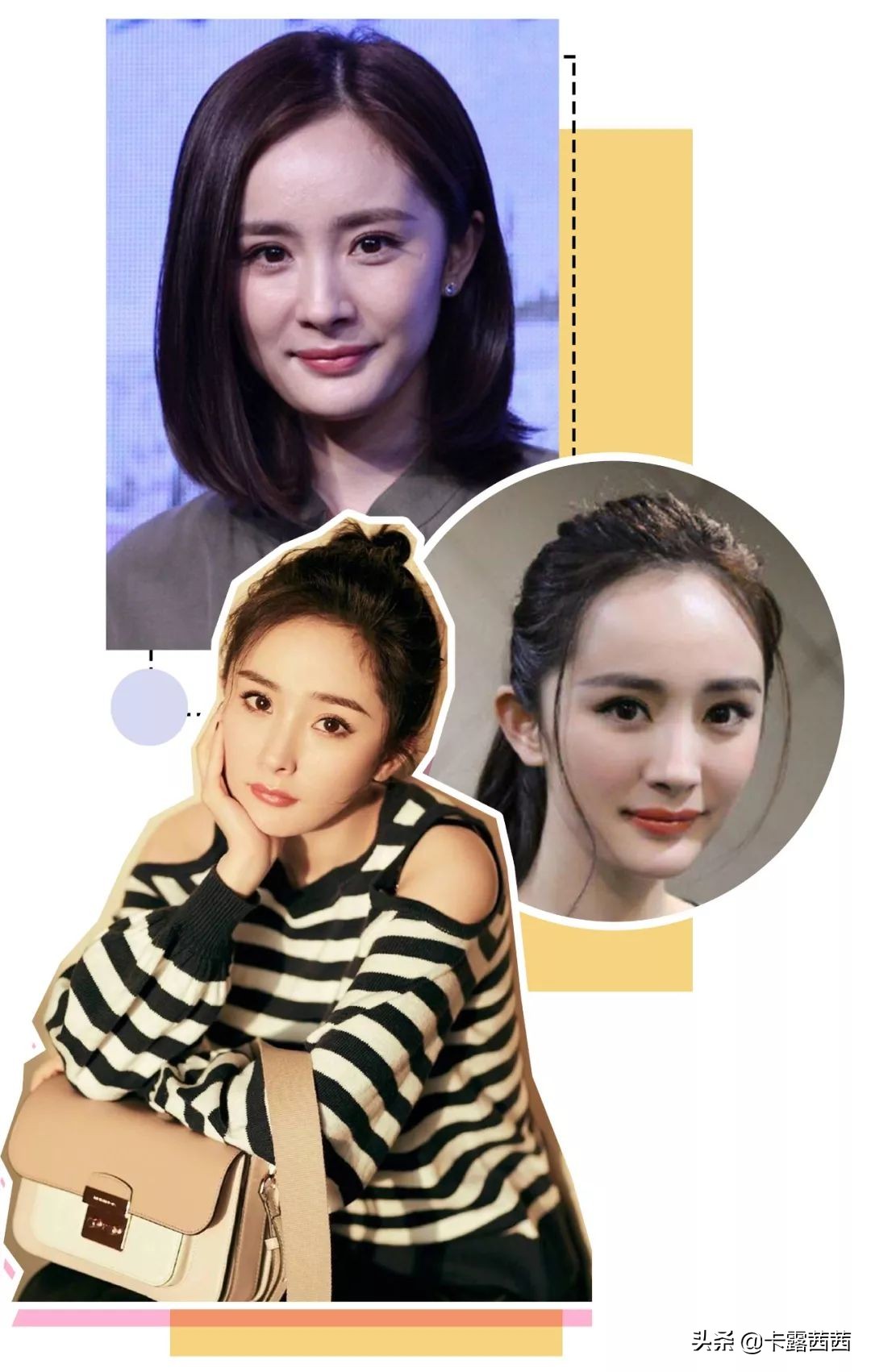 显脸小的刘海不论脸型学生党,适合所有脸型的刘海显脸小