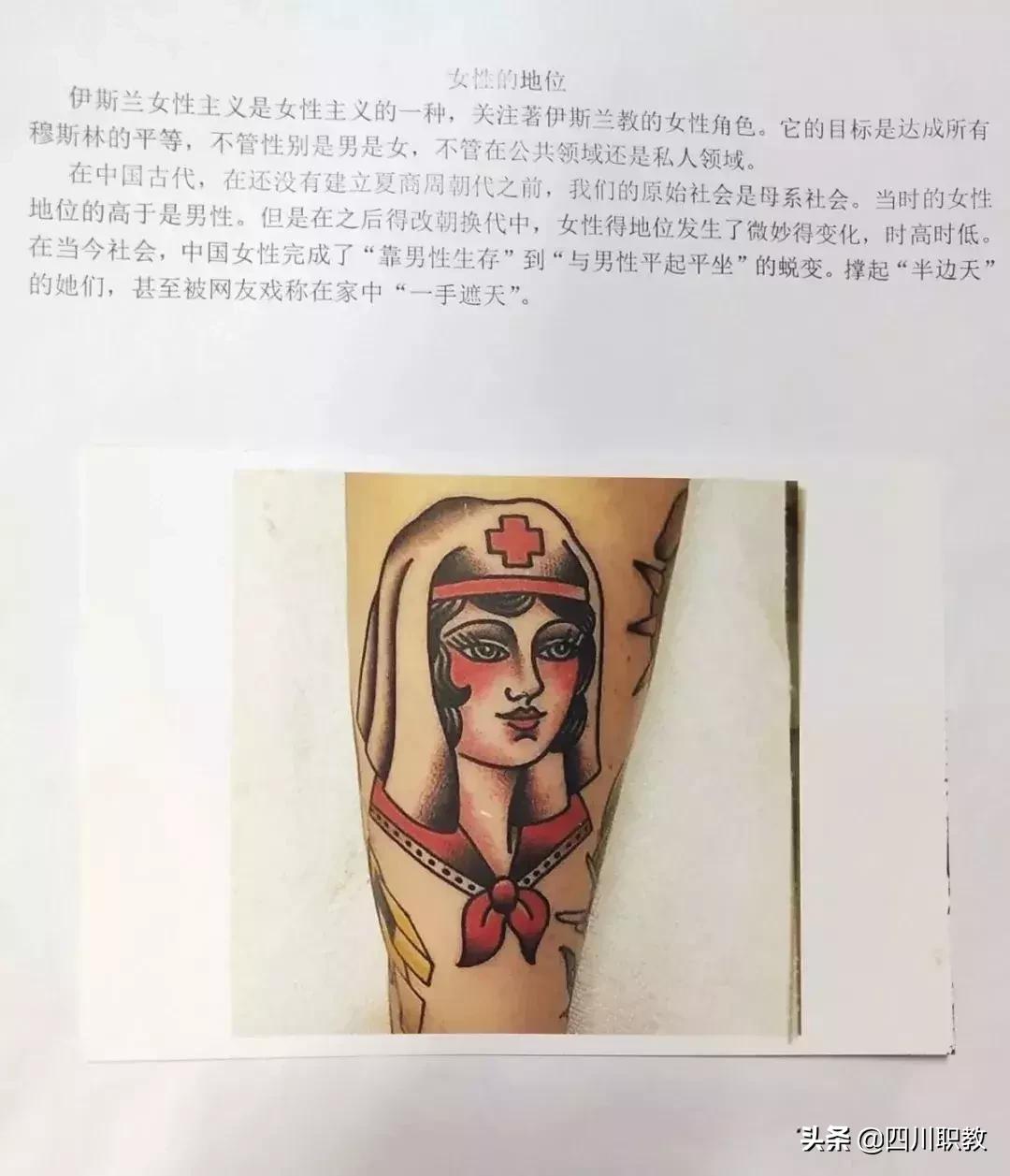 中学生面部彩绘,高校手绘