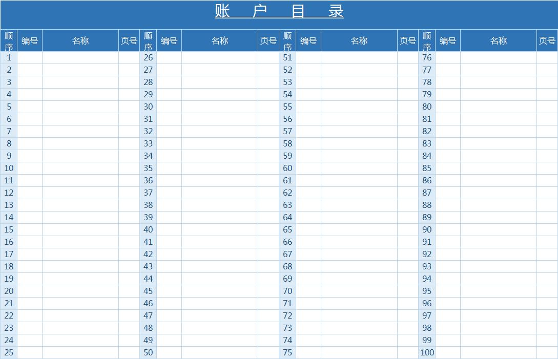 100套财务报表模板,54套财务表格
