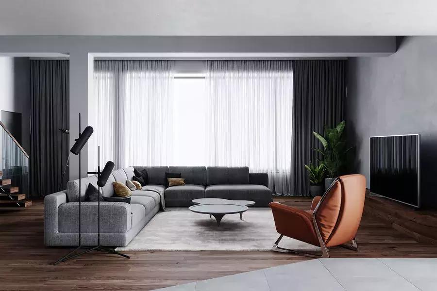 家装设计大气上档次风格,顶级家装设计黑白灰系列