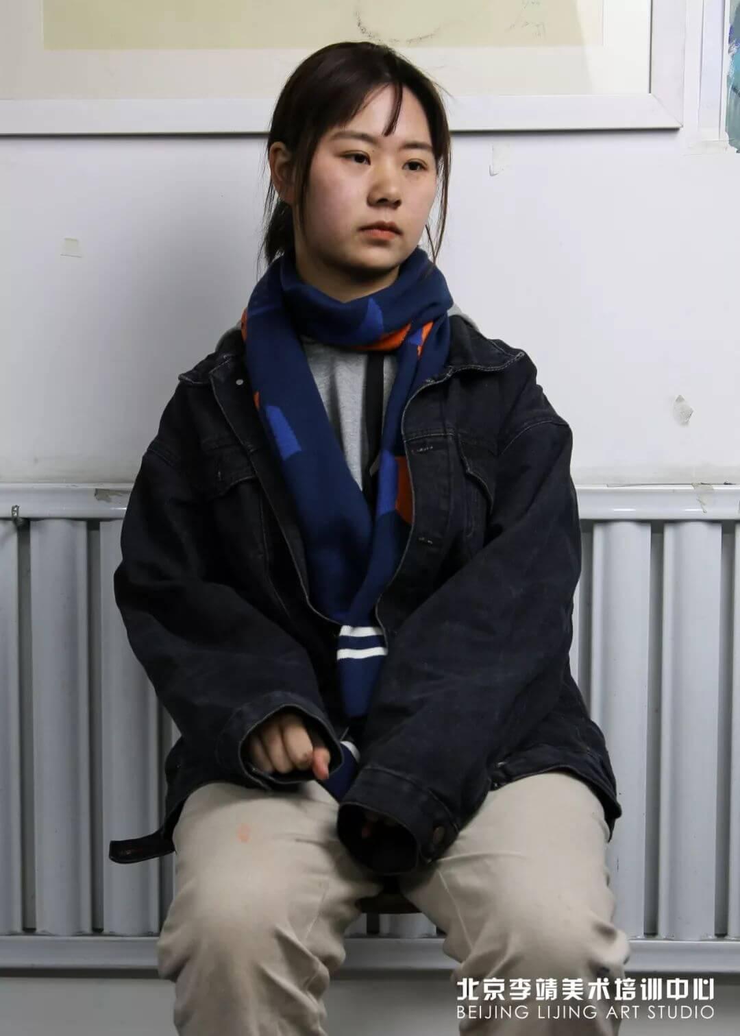 北京李靖画室美术培训班,李靖画室半身像