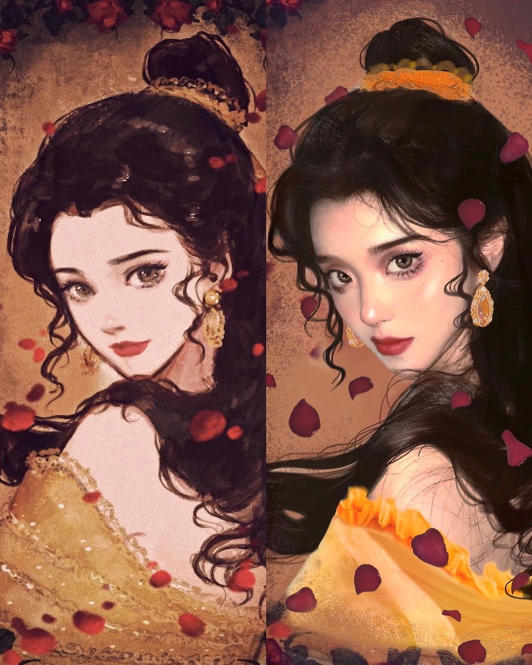 漫画脸cos仿妆超美博主,漫画感cos妆