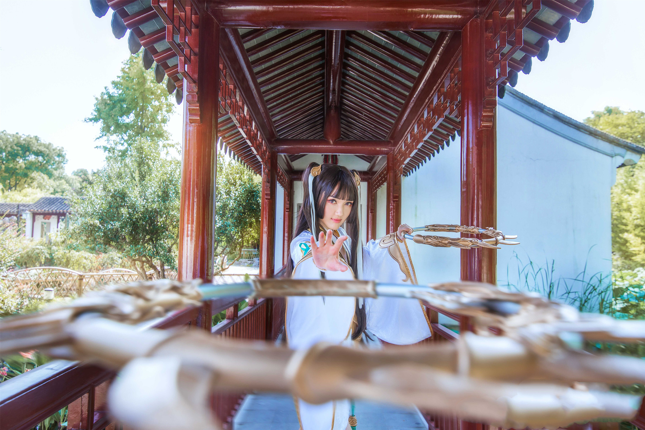 天涯明月刀白衣公子羽cos,天涯明月刀cosplay太白