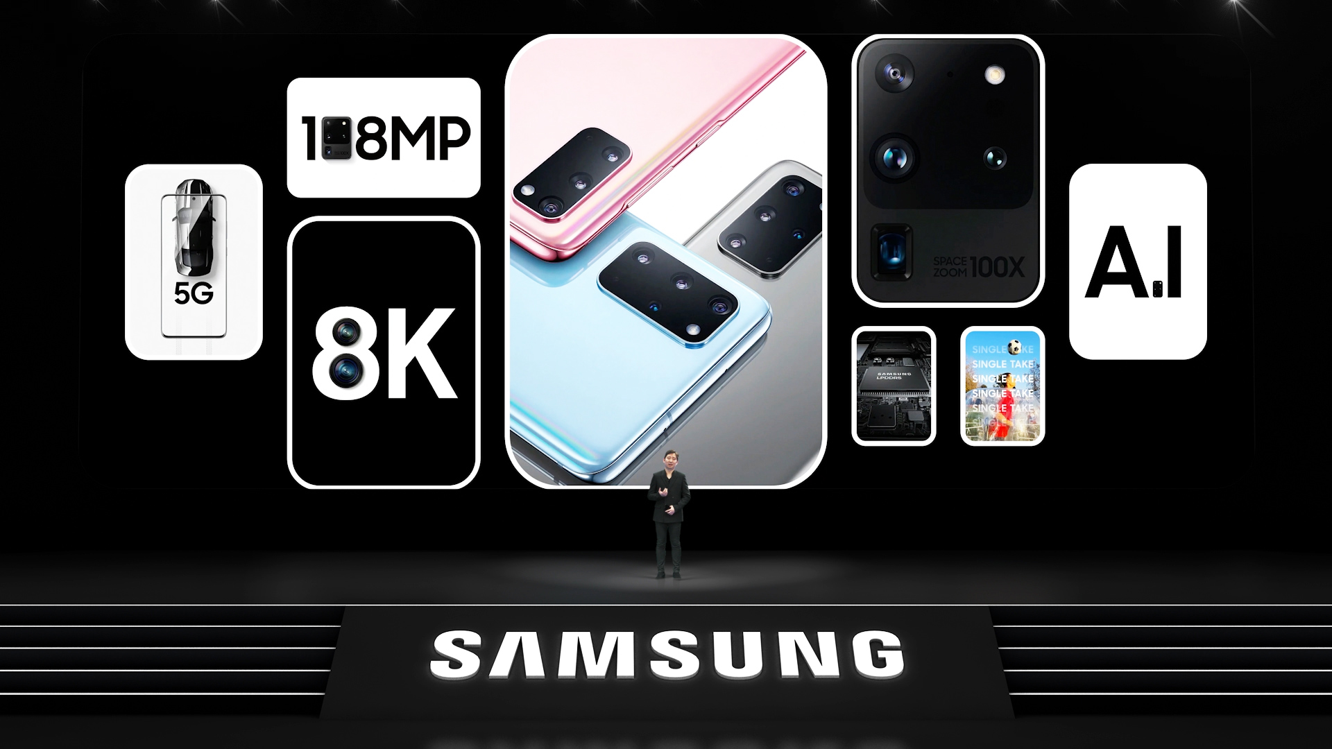 三星GalaxyZFlip、GalaxyS20系列正式中国开售,6999元起