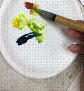 国画怎么调色教程,国画调色的正确方法