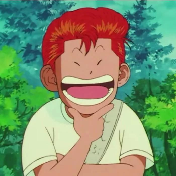 樱木花道赤木晴子卡通头像高清,灌篮高手动漫头像樱木花道黑色