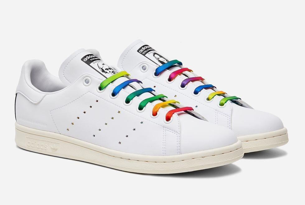 adidas stan smith蓝 (adidas stansmith 彩虹)