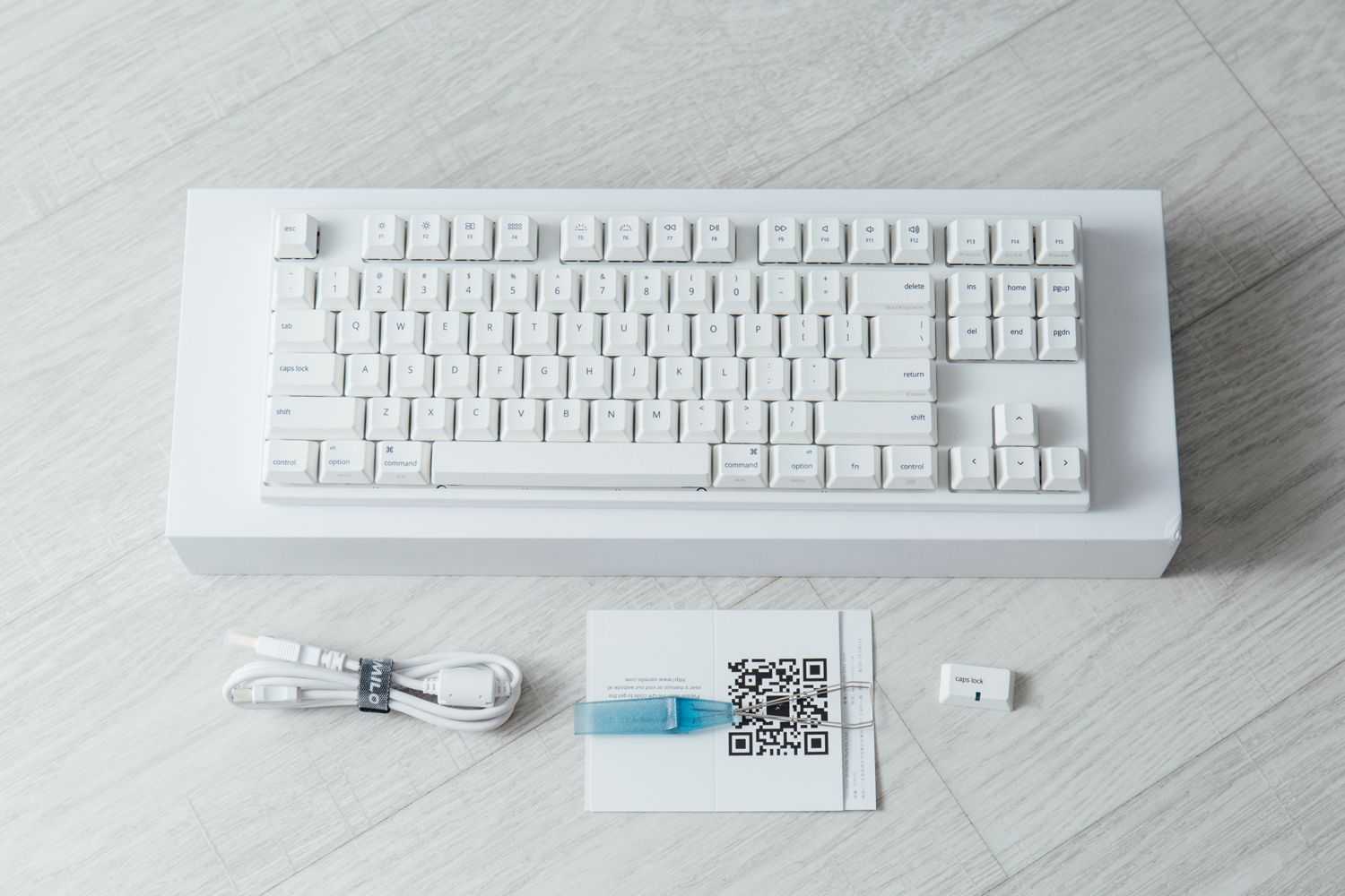 键帽推荐高颜值搭配透明键盘,机械键盘键帽推荐大全套