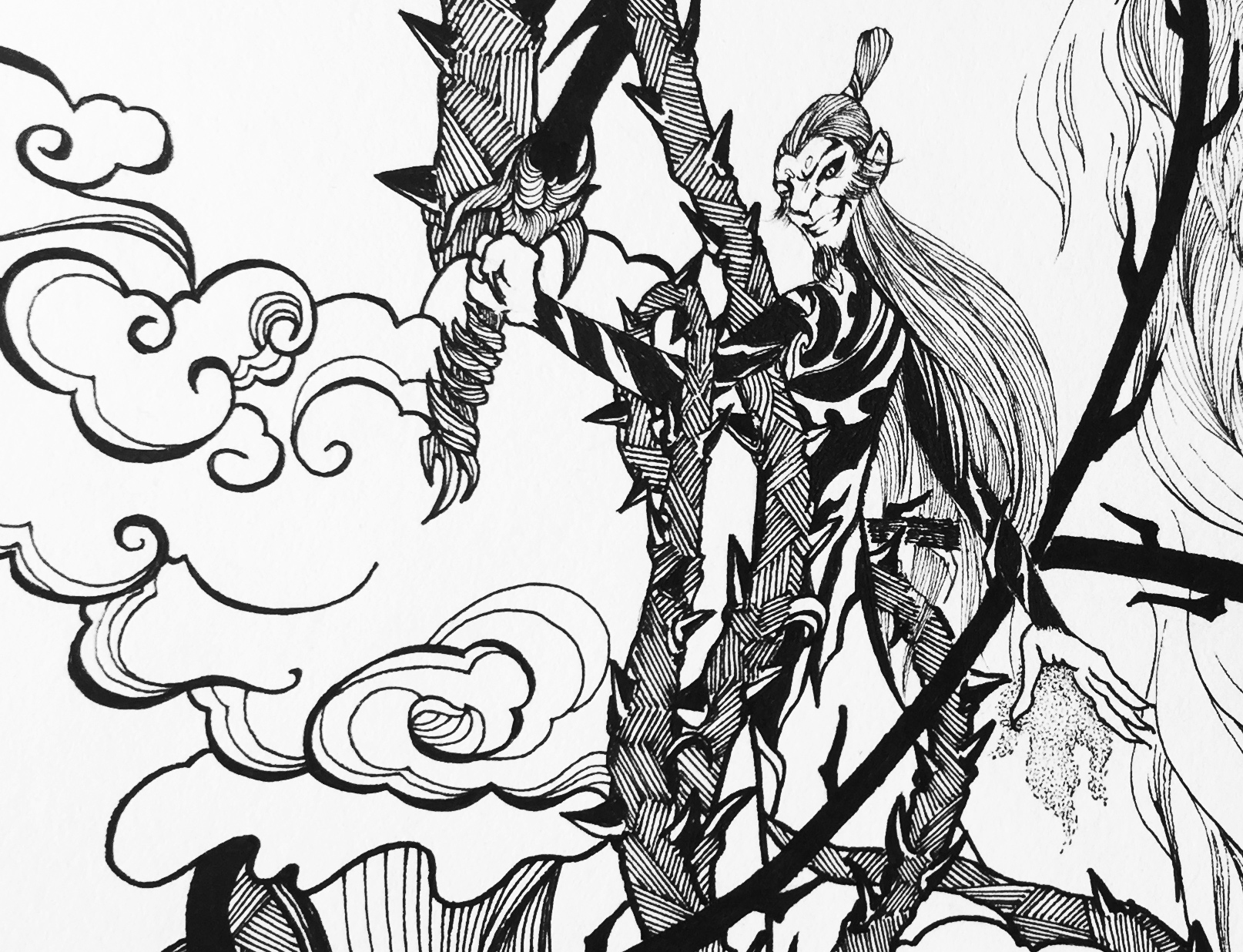 线描绘画教程入门零基础,线描画自学教程哪种好