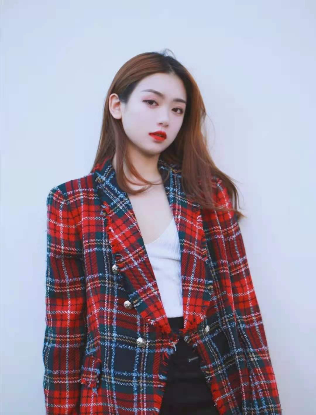 格纹西装外套休闲穿搭男士,小个子收腰格纹西装搭配