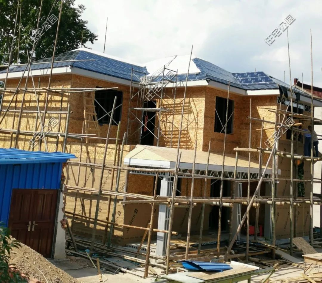 新农村建设首选轻钢别墅,轻钢别墅农村给建吗