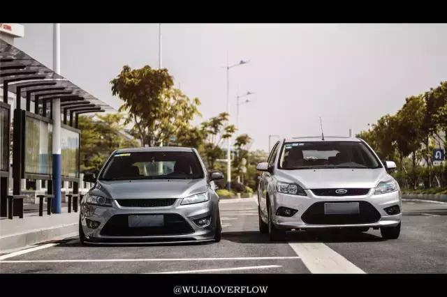 福克斯三厢外国改装st案例,福克斯改装内饰carplay