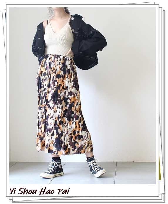 半身百褶裙的穿搭方法冬款,百褶半身裙穿搭秋冬小个子