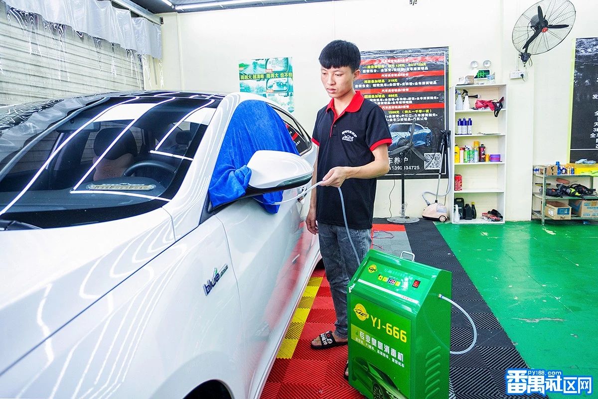 番禺南村全车镀晶多少钱,番禺君星汽车美容镀晶