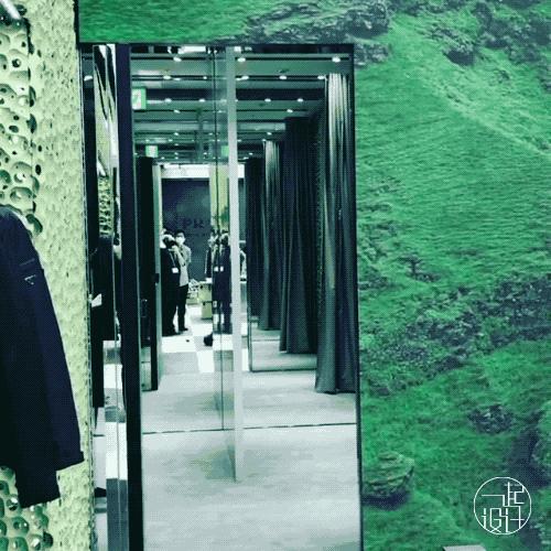 prada品牌墙,prada设计用色