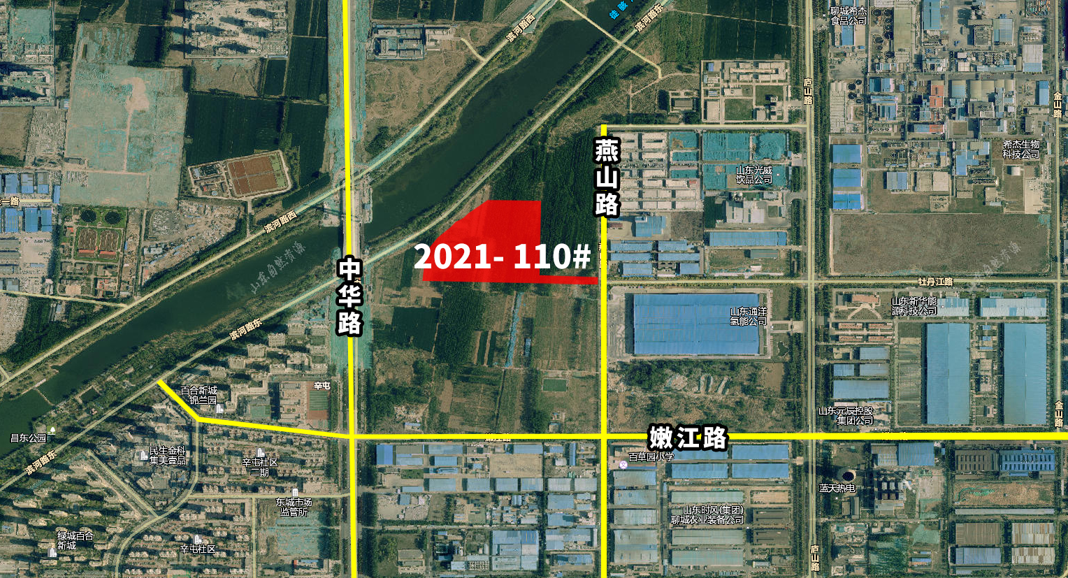 聊城开发区最新土地招标拍卖,聊城2020-204地块出让