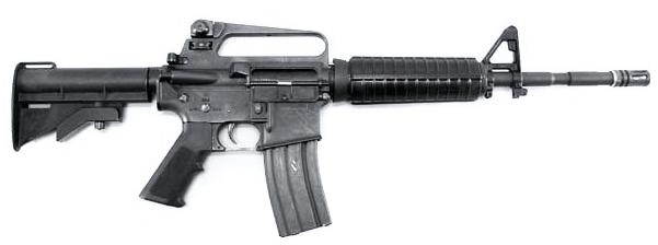 car15步枪是全自动的吗,美国产car15民用步枪