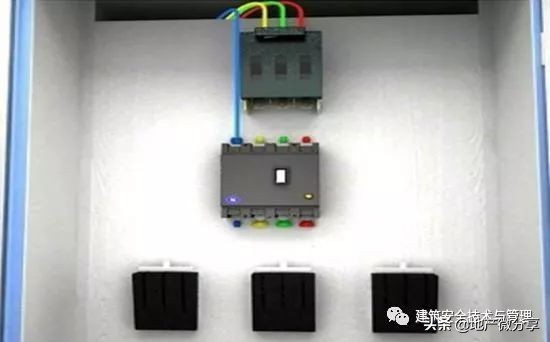 临时用电示意图及配电箱布置图,临时用电二级配电箱标准配置图纸