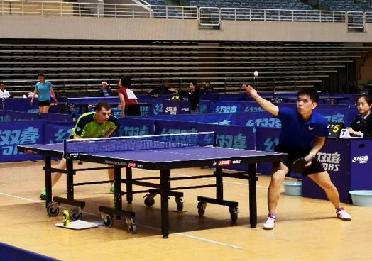 首届“一带一路”国际大学生乒乓球邀请赛在上海交通大学举办