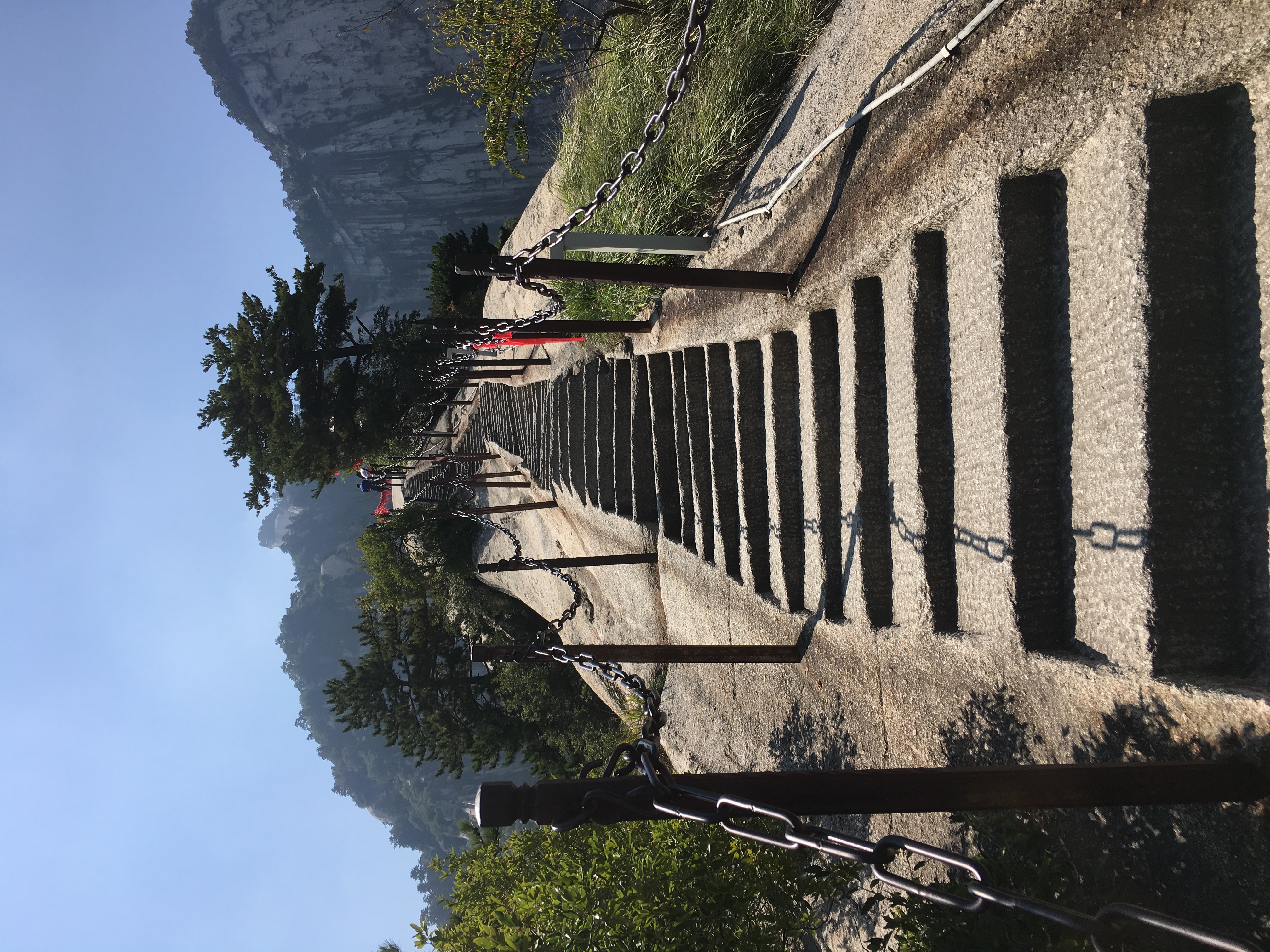 西岳华山自助游图记(擦耳崖——日月岩——苍龙岭)